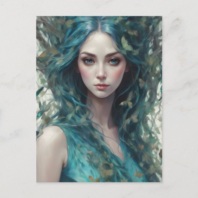 Cartão Postal Borboletas e Blues Série 4 (Frente)