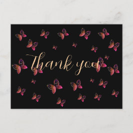 Cartão Postal borboletas voadoras natureza