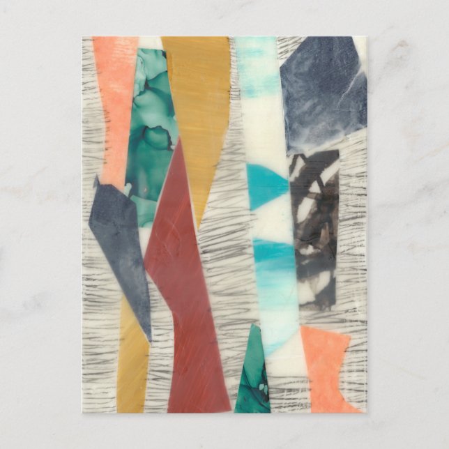 Cartão Postal Borda colorida II (Frente)