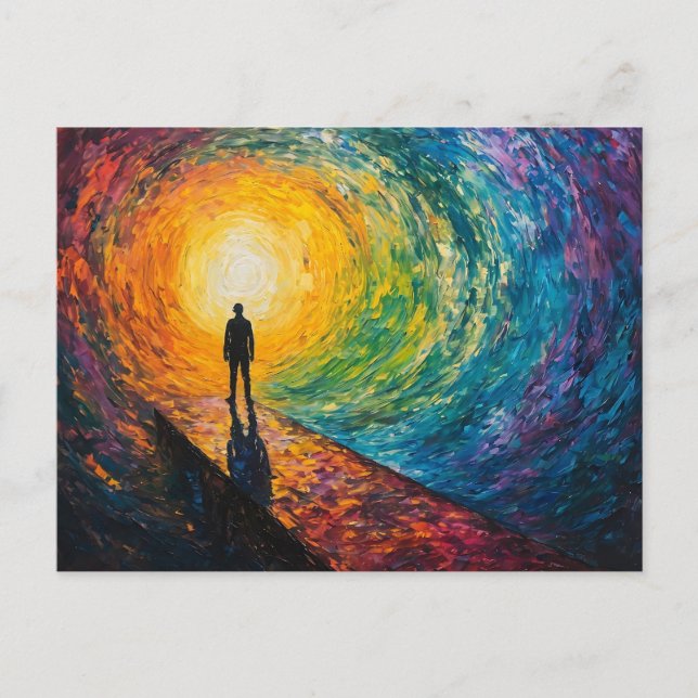 Cartão Postal Borda da Dimensão (Frente)