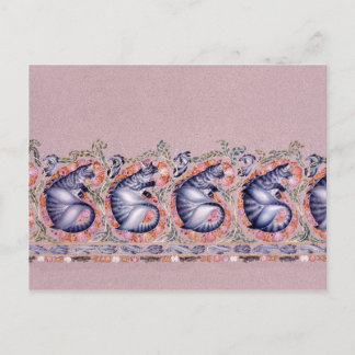 Cartão Postal Borda Paisley