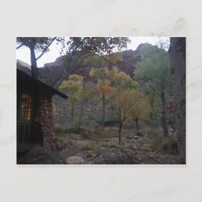 Cartão Postal Borda Sul do Parque Nacional Grand Canyon Phantom  (Frente)