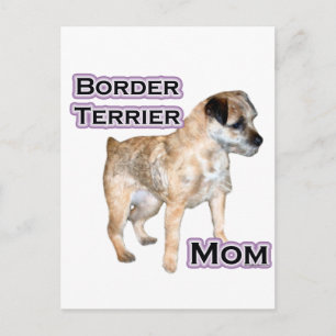 Cartão Postal Borda Terrier Mãe 4