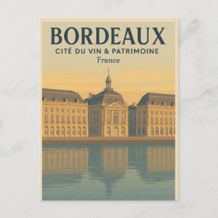 CARTÃO POSTAL BORDEAUX — CIDADE DO VINHO & PATRIMÔNIO