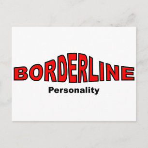 Cartão Postal Borderline Personality Disorder