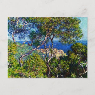 Cartão Postal Bordighera de Claude Monet Vintage