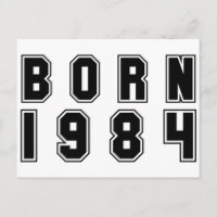 Born In 1984 black