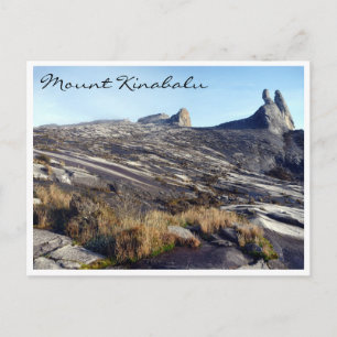 Cartão Postal borneo mount kinabalu