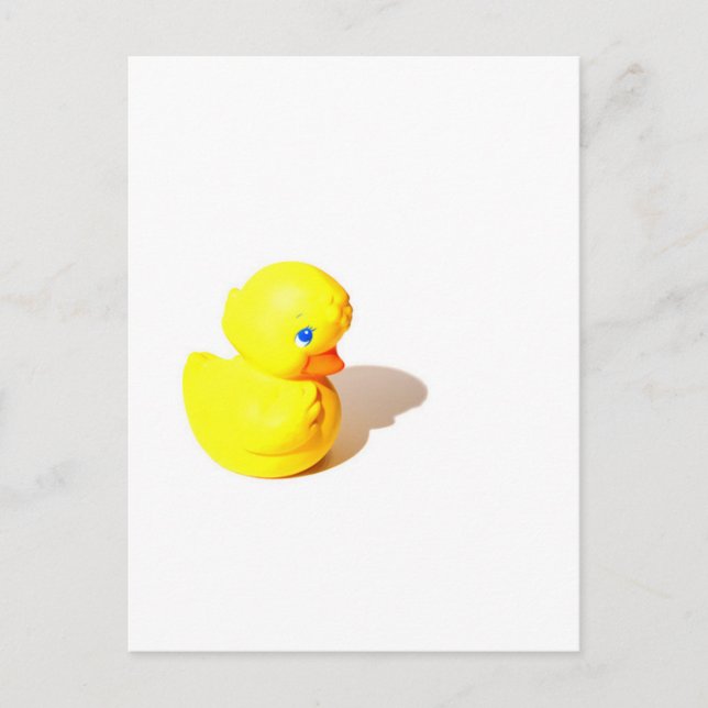 Cartão Postal Borracha Ducky - Fofo (Frente)