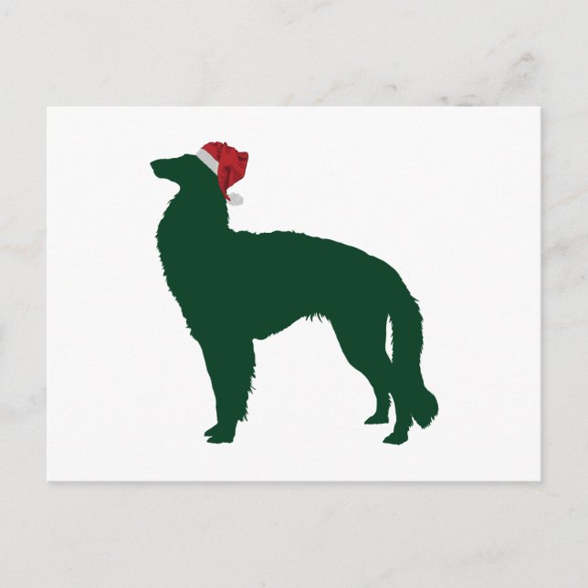 Cartão Postal Borzoi (Frente)