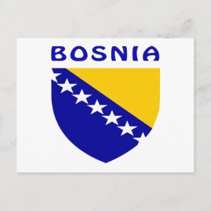 Cartão Postal BÓSNIA Casaco De Armas