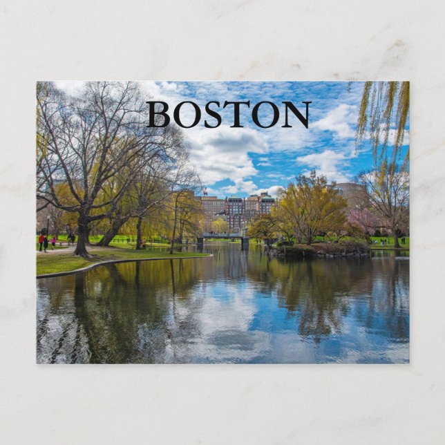 Cartão Postal Boston (Frente)