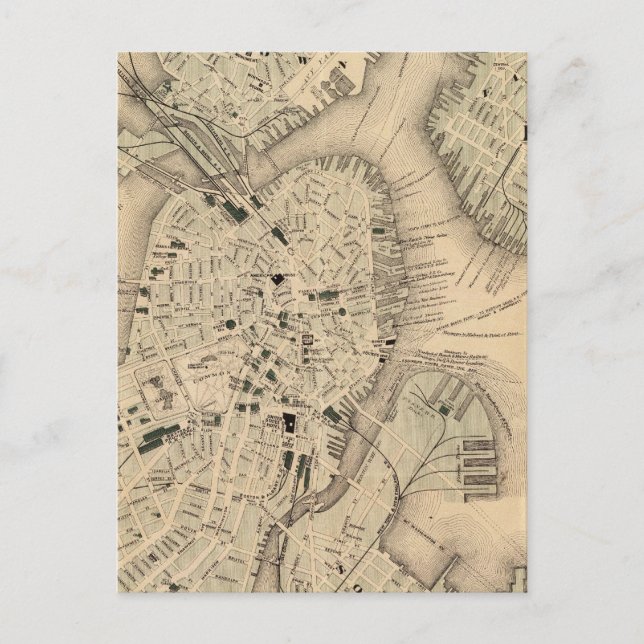 Cartão Postal Boston 3 (Frente)