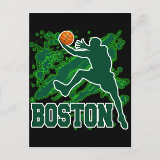 CARTÃO POSTAL BOSTON BASKETBALL