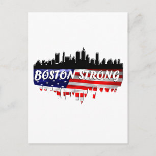 Cartão Postal Boston Forte
