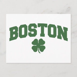 Cartão Postal Boston (Irish Shamrock)