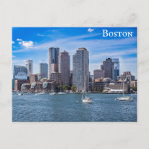 Boston Massachusetts City Skyline Harbor Viagem
