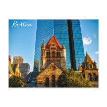 Boston Massachusetts Igreja da Trindade Copley Squ