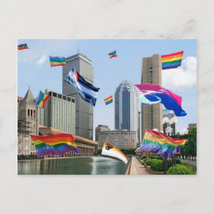 Cartão Postal Boston Pride