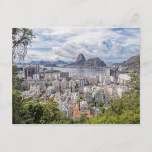 Cartão Postal Botafogo Com Pão de Açúcar