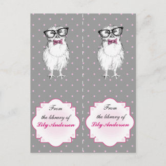 Cartão Postal Botão de Oculto - da biblioteca de