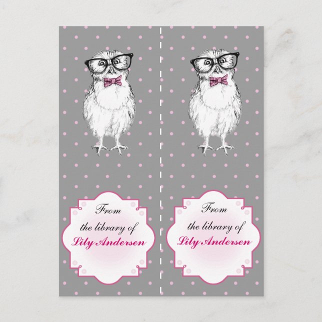 Cartão Postal Botão de Oculto - da biblioteca de (Frente)