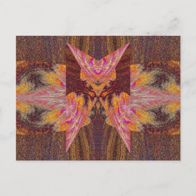 CARTÃO POSTAL BOTÃO ESTRANHO 18 (Frente)