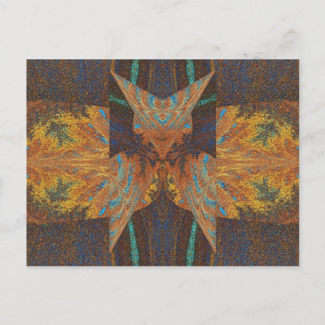 CARTÃO POSTAL BOTÃO ESTRANHO 44 (Frente)