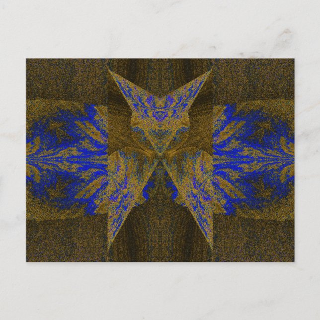 CARTÃO POSTAL BOTÃO ESTRANHO 55 (Frente)