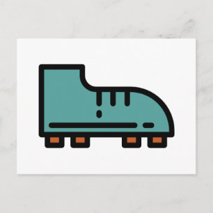 Cartão Postal botas de futebol