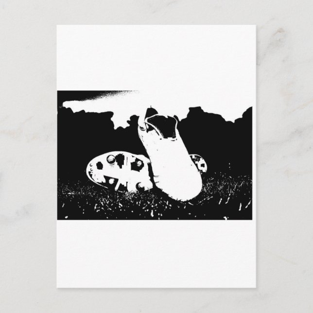 Cartão Postal botas de futebol (Frente)