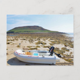 Cartão Postal Bote na Praia