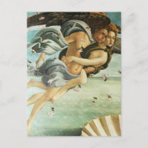 Botticelli "O Nascimento de Vênus - Zéfiro & Clóri