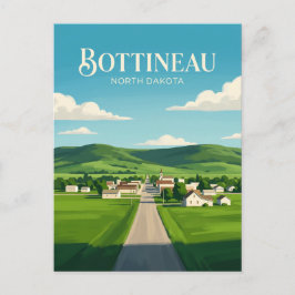 Cartão Postal Bottineau EUA