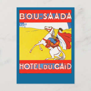 Cartão Postal Bou-Saada Hotel Du Caid