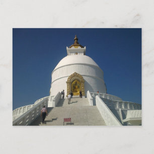 Cartão Postal Boudhanath - Templo Budista, Katmandu Nepal