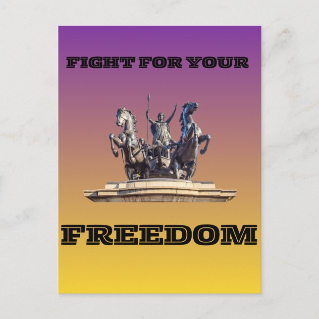 Cartão Postal Boudicca (Frente)