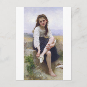 Cartão Postal Bouguereau - Avant le Bain