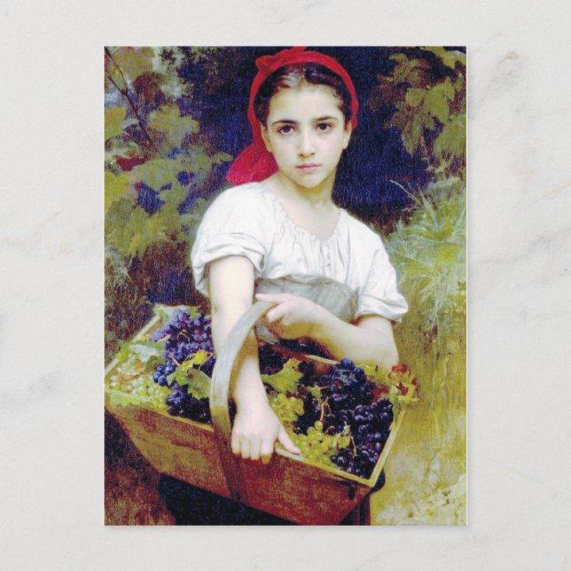 Cartão Postal Bouguereau - Vperigeuse (Frente)