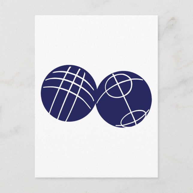 Cartão Postal Boule pele (Frente)