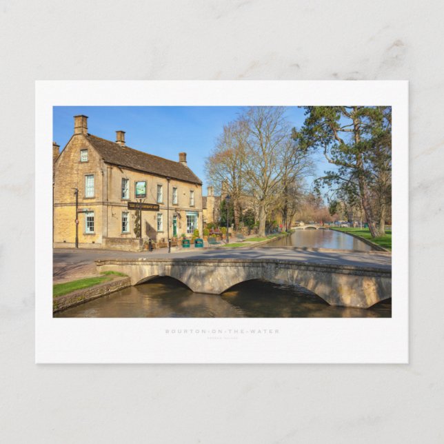 Cartão Postal Bourton-on-the-Water (Frente)