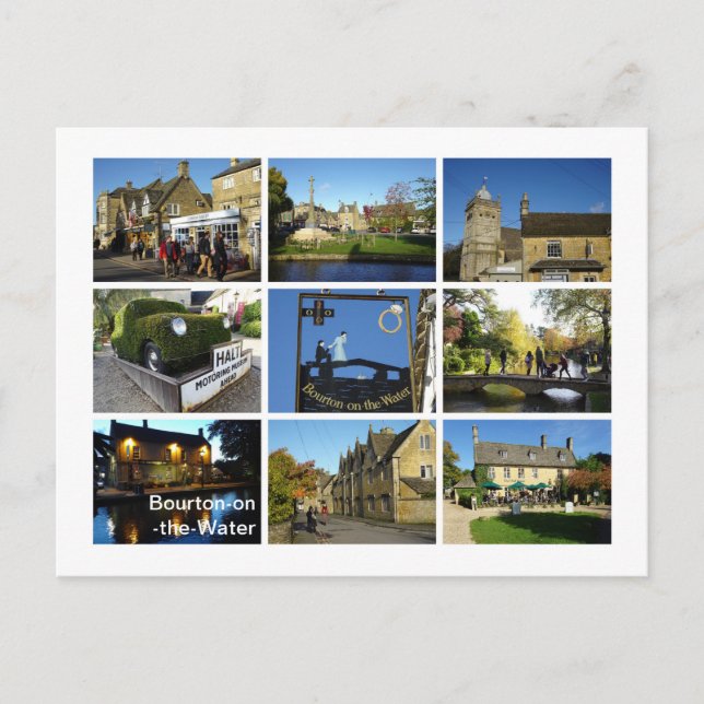 Cartão Postal Bourton-on-the-Water (Frente)