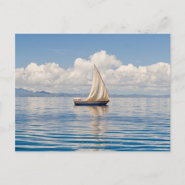 Cartão Postal Boutre malgache (Frente)