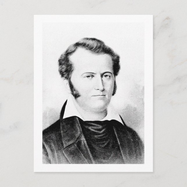 Cartão Postal Bowie - James / Jim - Texas Soldier (Frente)