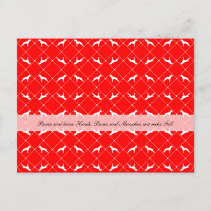 Cartão Postal Boxerhunde Postkarte