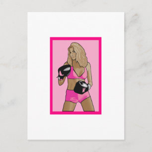 Cartão Postal Boxing