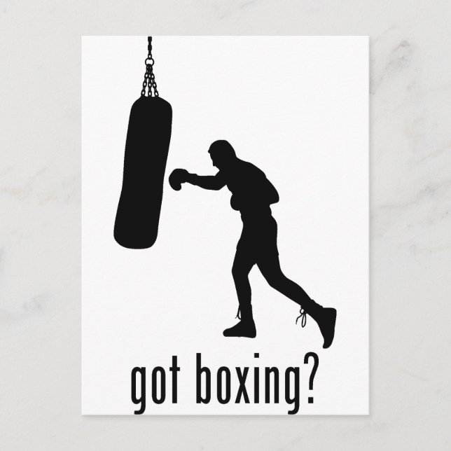 Cartão Postal Boxing (Frente)