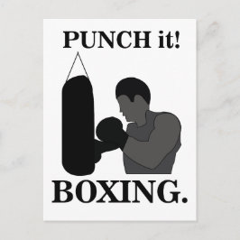 Cartão Postal Boxing Sport Boxing It Boxing