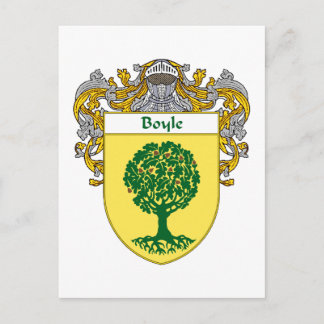 Cartão Postal Boyle Casaco de Braços (Mantled)