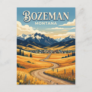 Cartão Postal Bozeman EUA
